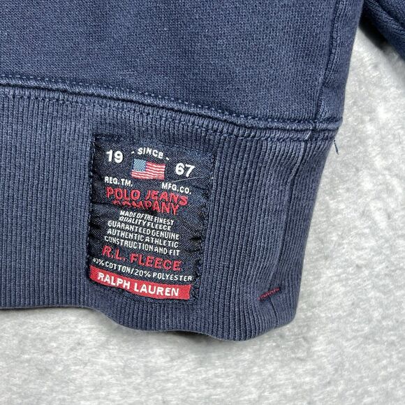 VTG Polo Jeans Co RL-67 Ralph Lauren Pullover Crewneck Sweatshirt Men’s Large - Picture 8 of 13